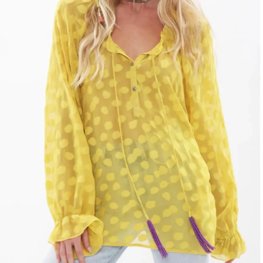 ARATTA SILENT JOURNEY MABEL BLOUSE NWT - Picture 1 of 7